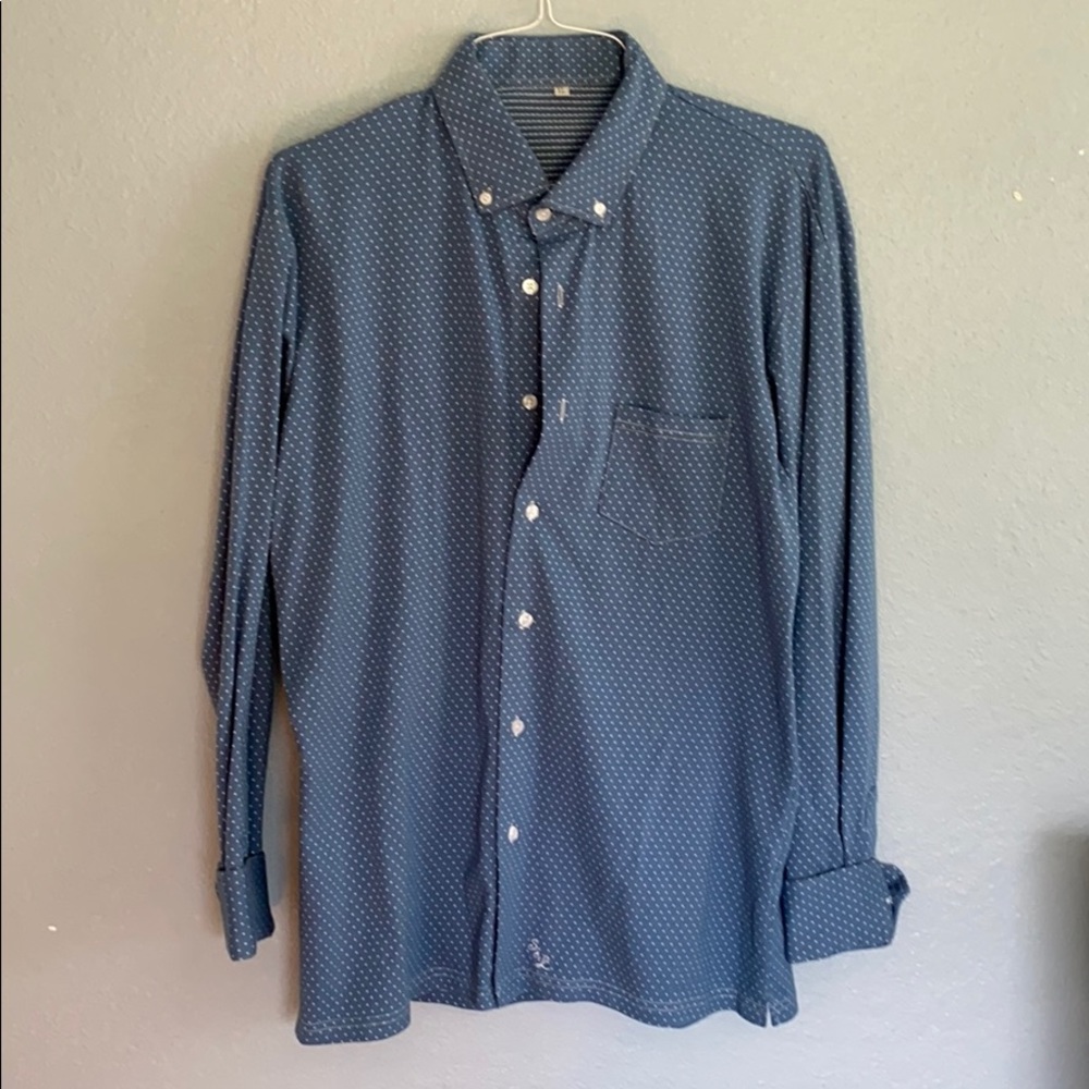 State and Liberty Button Down, stretch fabric